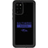 NFL Baltimore Ravens Black Performance Series Galaxy S20 Plus Waterproof Case