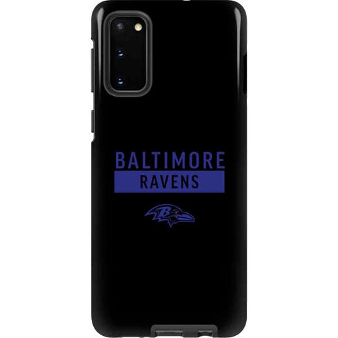 NFL Baltimore Ravens Black Performance Series Galaxy S20 Pro Case