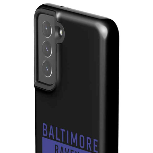 NFL Baltimore Ravens Black Performance Series Galaxy S21 5G Pro Case