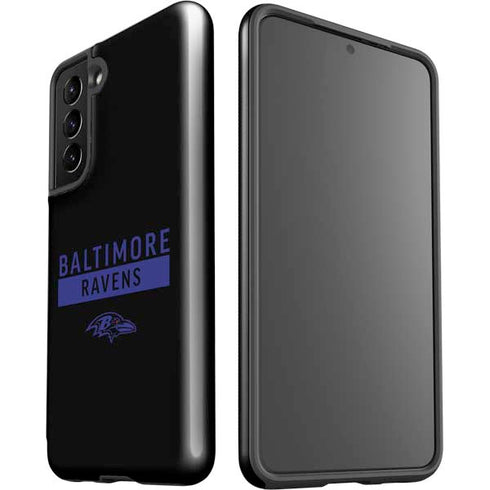 NFL Baltimore Ravens Black Performance Series Galaxy S21 5G Pro Case