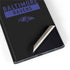 NFL Baltimore Ravens Black Performance Series Galaxy S22 Ultra Skin