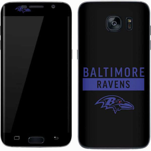 NFL Baltimore Ravens Black Performance Series Galaxy S7 Skin