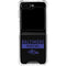 NFL Baltimore Ravens Black Performance Series Galaxy Z Flip5 5G Clear Case