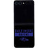 NFL Baltimore Ravens Black Performance Series Galaxy Z Flip5 5G Skin