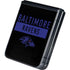 NFL Baltimore Ravens Black Performance Series Galaxy Z Flip5 5G Skin