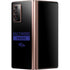 NFL Baltimore Ravens Black Performance Series Galaxy Z Fold2 5G Skin