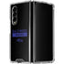 NFL Baltimore Ravens Black Performance Series Galaxy Z Fold4 5G Clear Case