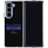 NFL Baltimore Ravens Black Performance Series Galaxy Z Fold5 5G Clear Case