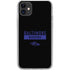 NFL Baltimore Ravens Black Performance Series iPhone 11 Clear Case