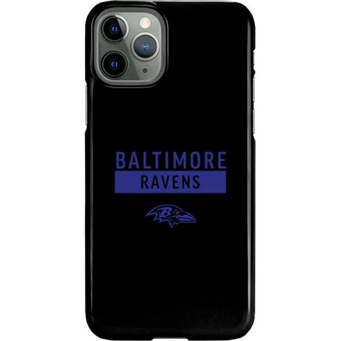 NFL Baltimore Ravens Black Performance Series iPhone 11 Pro Lite Case