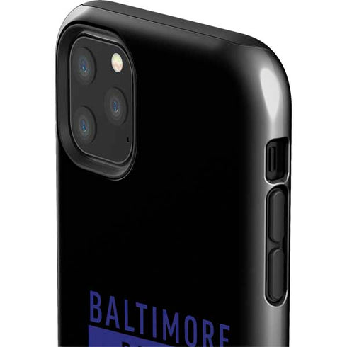 NFL Baltimore Ravens Black Performance Series iPhone 11 Pro Max Impact Case