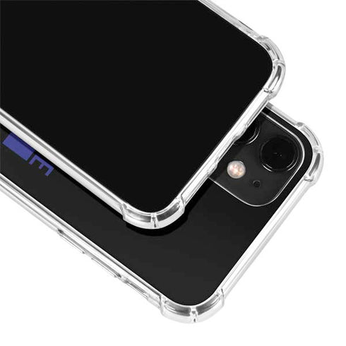 NFL Baltimore Ravens Black Performance Series iPhone 12 Clear Case