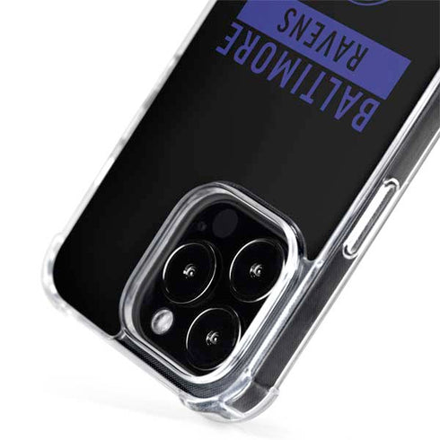 NFL Baltimore Ravens Black Performance Series iPhone 13 Pro MagSafe Case