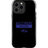 NFL Baltimore Ravens Black Performance Series iPhone 13 Pro Max Impact Case