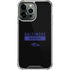 NFL Baltimore Ravens Black Performance Series iPhone 15 Pro Max Clear Case