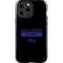 NFL Baltimore Ravens Black Performance Series iPhone 15 Pro Max Impact Case