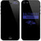NFL Baltimore Ravens Black Performance Series iPhone 5/5s/5SE Skin