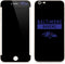 NFL Baltimore Ravens Black Performance Series iPhone 6/6s Plus Skin