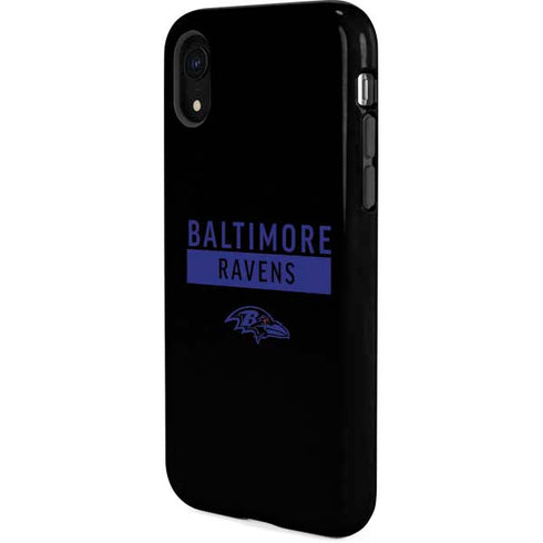 NFL Baltimore Ravens Black Performance Series iPhone XR Pro Case