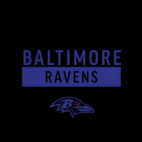 NFL Baltimore Ravens Black Performance Series iPhone XR Skin
