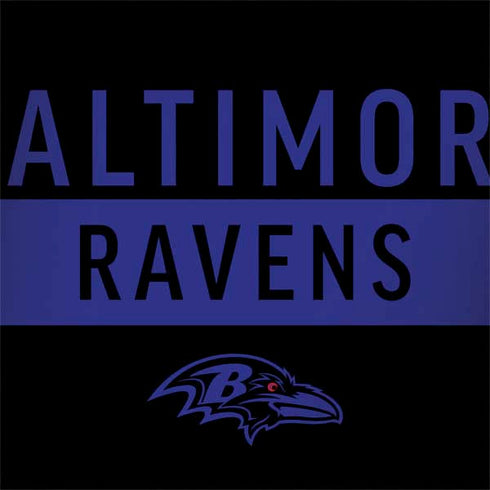 NFL Baltimore Ravens Black Performance Series Legion Y720 Skin