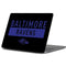 NFL Baltimore Ravens Black Performance Series Apple MacBook Pro 13-inch Skin