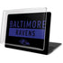 NFL Baltimore Ravens Black Performance Series MacBook Pro 16in (2019-20) Case plus Skin