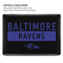 NFL Baltimore Ravens Black Performance Series MacBook Pro 16in (2021-25) Case plus Skin