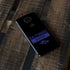 NFL Baltimore Ravens Black Performance Series Moto E5 Plus Skin