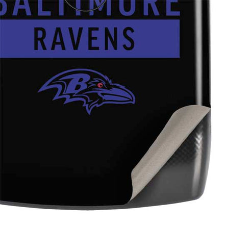 NFL Baltimore Ravens Black Performance Series Motorola RAZR Skin