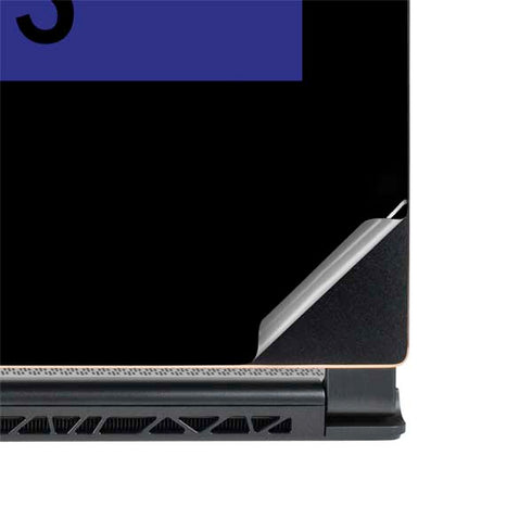 NFL Baltimore Ravens Black Performance Series MSI GS65 Stealth Laptop Skin