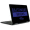 NFL Baltimore Ravens Black Performance Series Notebook 9 Pro 13in (2017) Skin