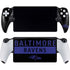 NFL Baltimore Ravens Black Performance Series PlayStation Portal Remote Player Skin