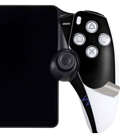 NFL Baltimore Ravens Black Performance Series PlayStation Portal Remote Player Skin