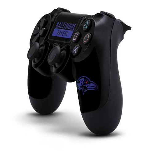 NFL Baltimore Ravens Black Performance Series PS4 Controller Skin