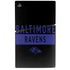 NFL Baltimore Ravens Black Performance Series PS5 Slim Digital Edition Console Skin