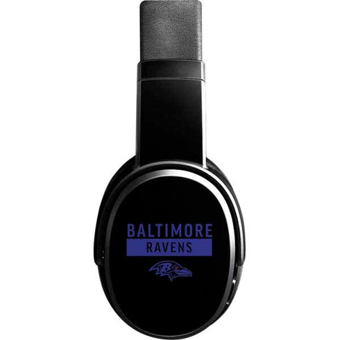 NFL Baltimore Ravens Black Performance Series Skullcandy Crusher Wireless Skin