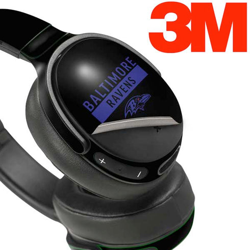 NFL Baltimore Ravens Black Performance Series Skullcandy Venue Skin