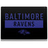 NFL Baltimore Ravens Black Performance Series Surface Book 2 13.5in Skin