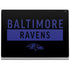 NFL Baltimore Ravens Black Performance Series Surface Book 2 15in Skin