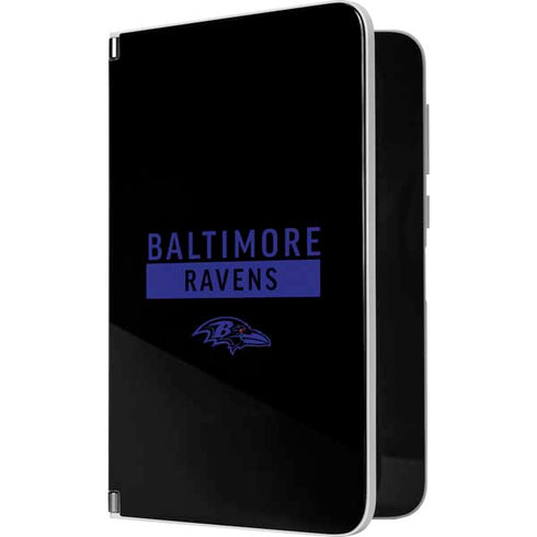 NFL Baltimore Ravens Black Performance Series Surface Duo Skin