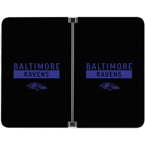 NFL Baltimore Ravens Black Performance Series Surface Duo Skin