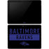 NFL Baltimore Ravens Black Performance Series Surface Go Skin