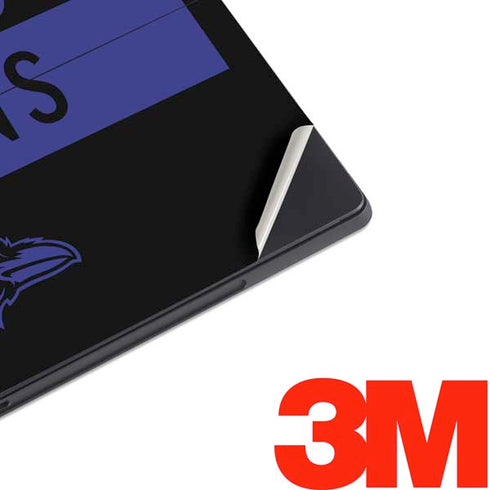 NFL Baltimore Ravens Black Performance Series Surface Pro 7 Skin