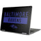 NFL Baltimore Ravens Black Performance Series Yoga 710 14in Skin