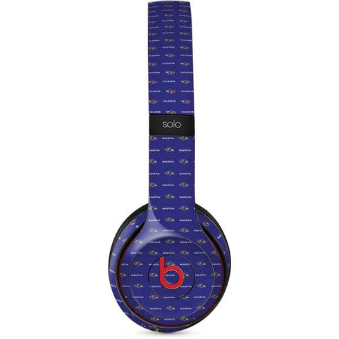 NFL Baltimore Ravens Blitz Series Beats Solo 2 Wireless Skin