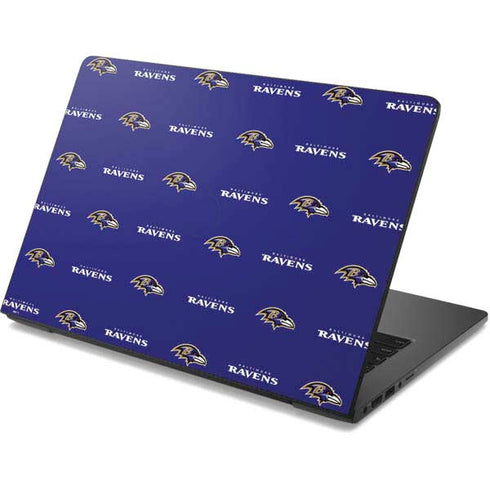 NFL Baltimore Ravens Blitz Series Dell Chromebook Skin