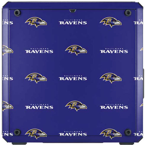 NFL Baltimore Ravens Blitz Series Cooler Master MasterBox Q300L Mini Tower Skin