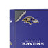 NFL Baltimore Ravens Blitz Series Corsair 4000D Tempered Glass Mid-Tower ATX Case Skin