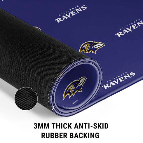 NFL Baltimore Ravens Blitz Series Gaming Mouse Pad